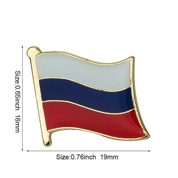 Country Flag Lapel Pin Collection - Enamel Pin Flag