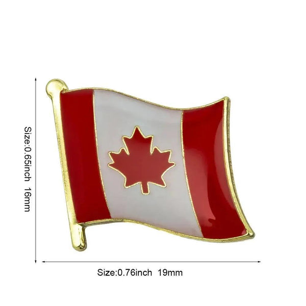 Country Flag Lapel Pin Collection - Enamel Pin Flag