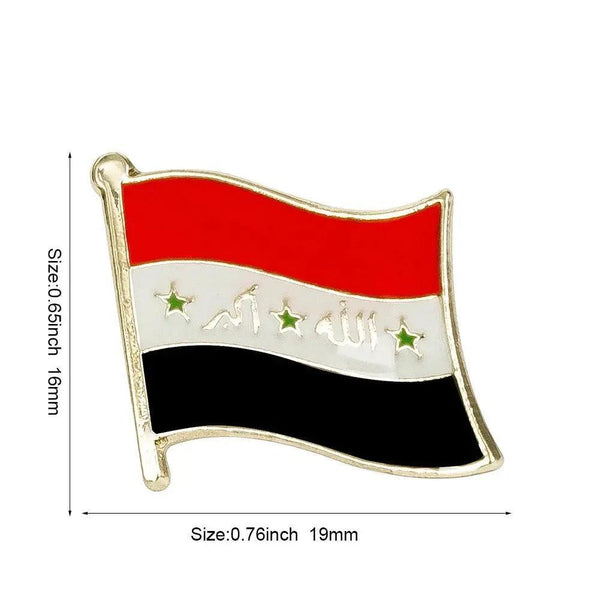 Country Flag Lapel Pin Collection - Enamel Pin Flag