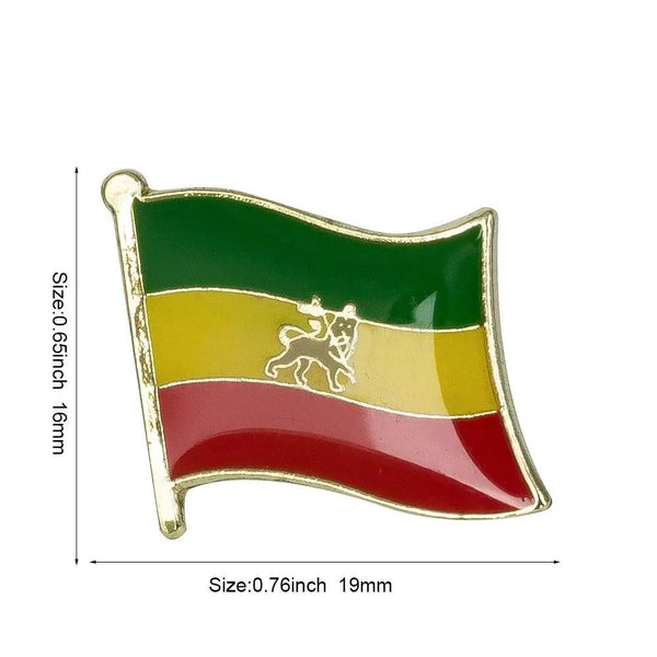 Country Flag Lapel Pin Collection - Enamel Pin Flag
