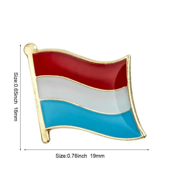 Country Flag Lapel Pin Collection - Enamel Pin Flag
