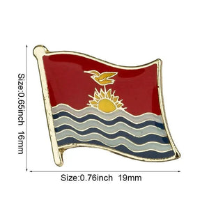 Country Flag Lapel Pin Collection - Enamel Pin Flag