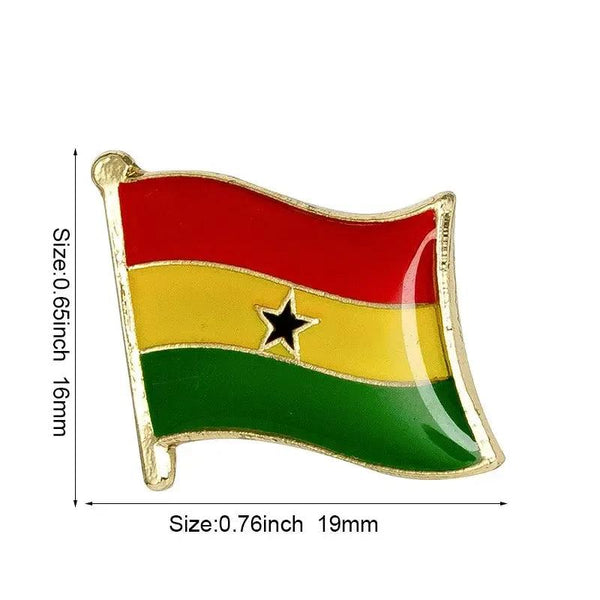 Country Flag Lapel Pin Collection - Enamel Pin Flag