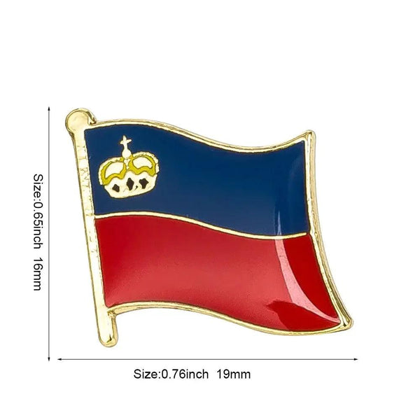 Country Flag Lapel Pin Collection - Enamel Pin Flag