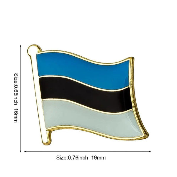 Country Flag Lapel Pin Collection - Enamel Pin Flag