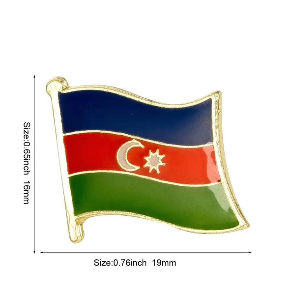 Country Flag Lapel Pin Collection - Enamel Pin Flag