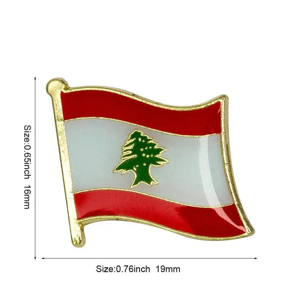 Country Flag Lapel Pin Collection - Enamel Pin Flag