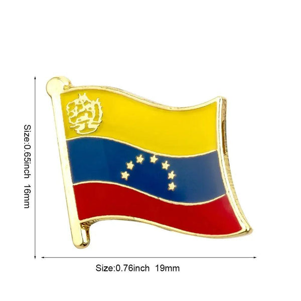 Country Flag Lapel Pin Collection - Enamel Pin Flag
