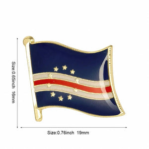 Country Flag Lapel Pin Collection - Enamel Pin Flag