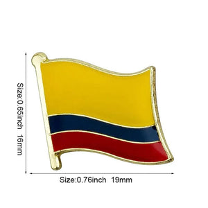 Country Flag Lapel Pin Collection - Enamel Pin Flag