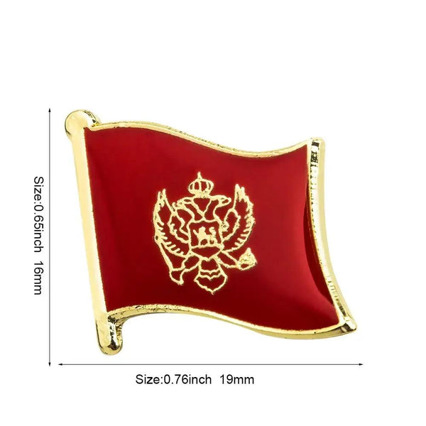 Country Flag Lapel Pin Collection - Enamel Pin Flag
