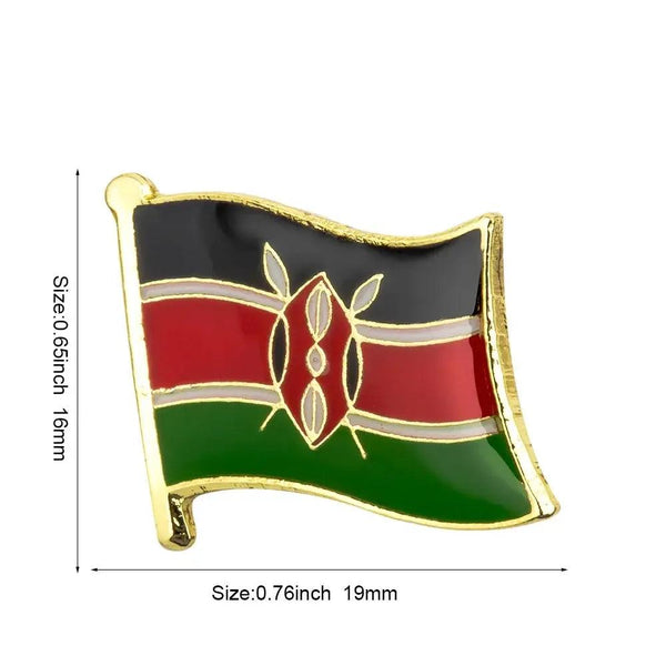 Country Flag Lapel Pin Collection - Enamel Pin Flag