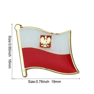 Country Flag Lapel Pin Collection - Enamel Pin Flag