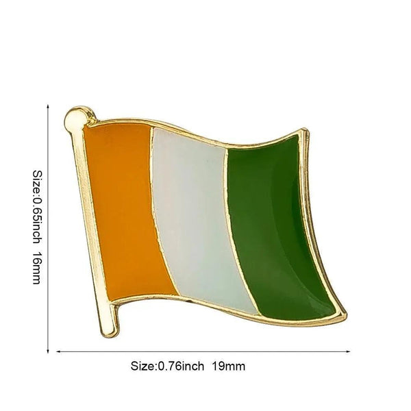 Country Flag Lapel Pin Collection - Enamel Pin Flag