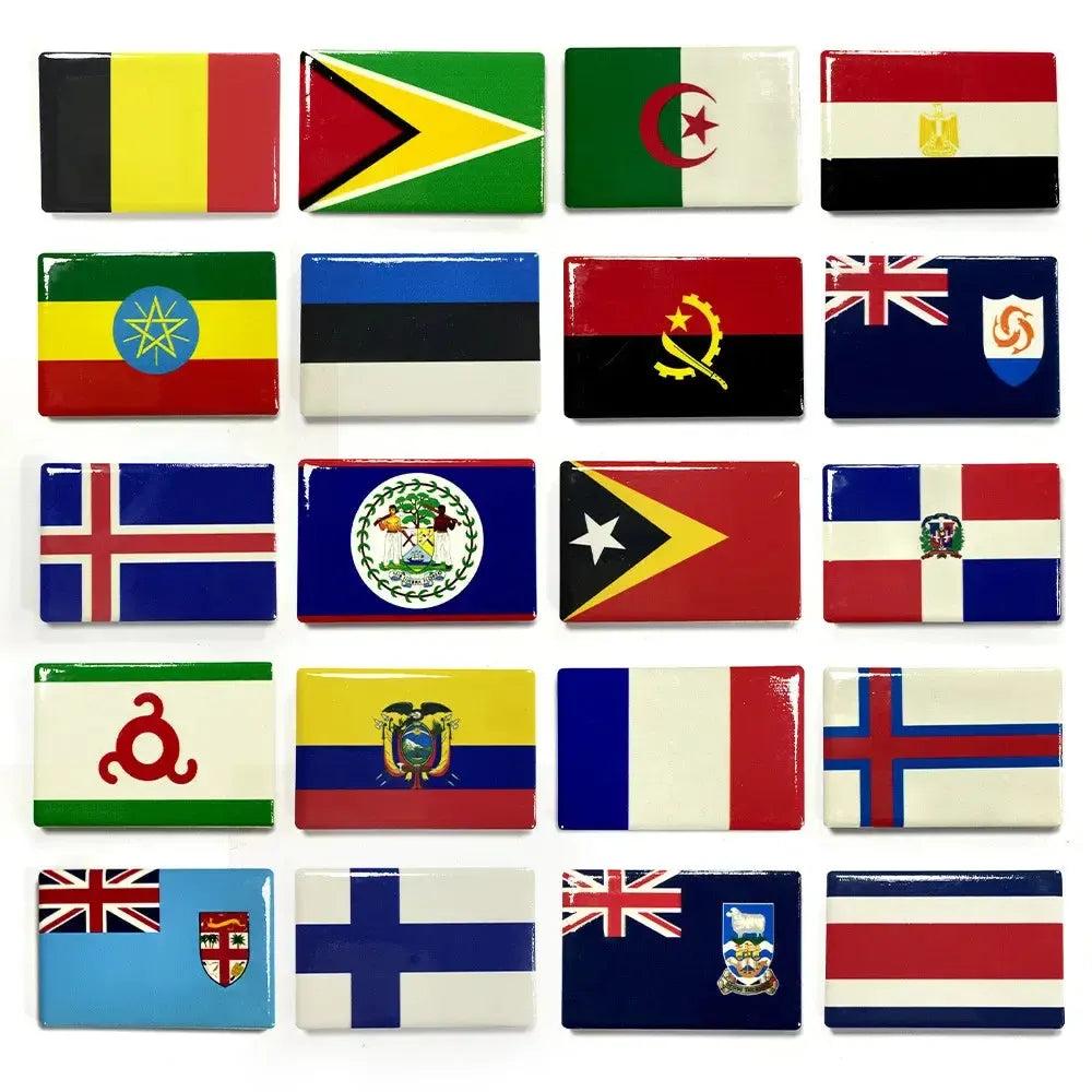 Country Flag Magnets - World Flags Fridge Magnet - Flag Nation