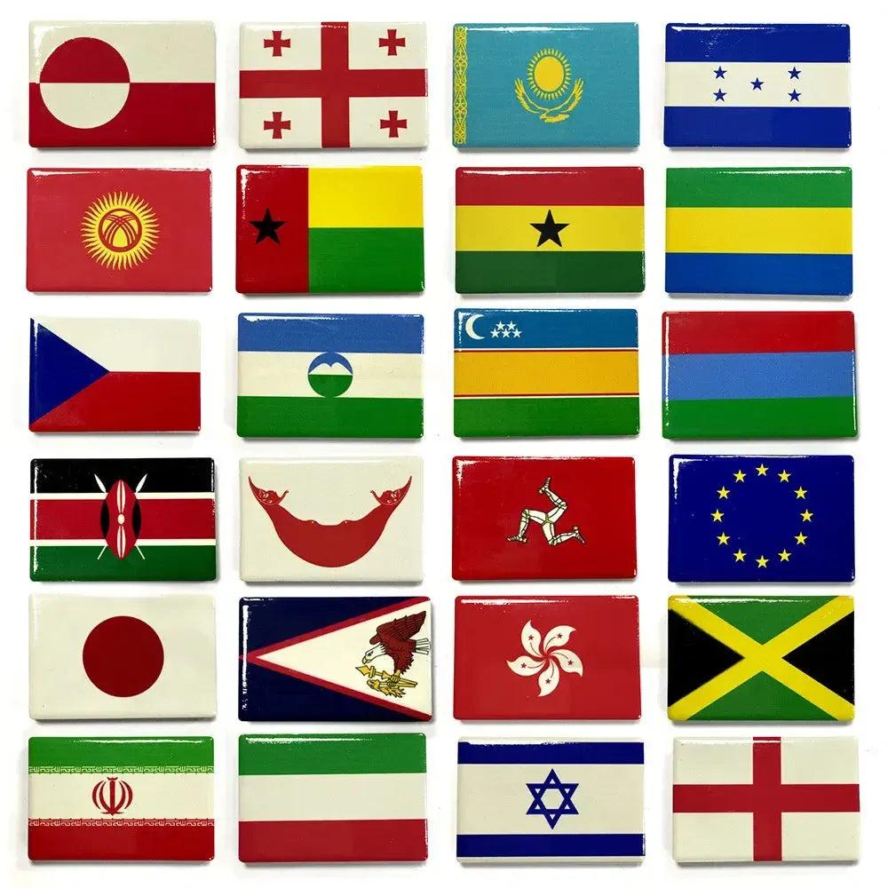 Country Flag Magnets - World Flags Fridge Magnet - Flag Nation