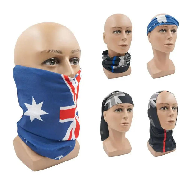 Country Flag Neck Gaiter - Bandana, Face Mask & Headband