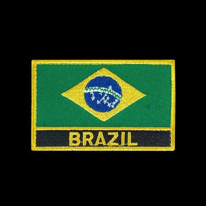Country Flag Patch Collection - Hook & Loop Patches