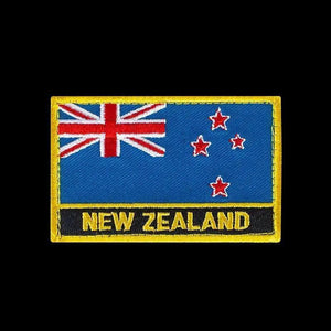 Country Flag Patch Collection - Hook & Loop Patches