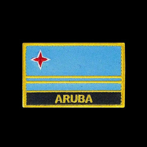 Country Flag Patch Collection - Hook & Loop Patches