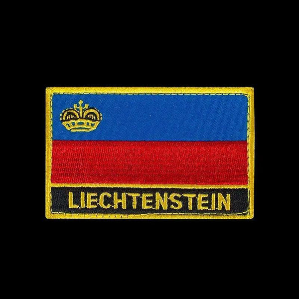 Country Flag Patch Collection - Hook & Loop Patches