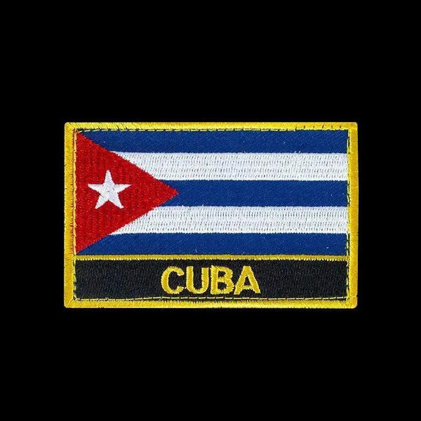 Country Flag Patch Collection - Hook & Loop Patches
