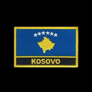 Country Flag Patch Collection - Hook & Loop Patches