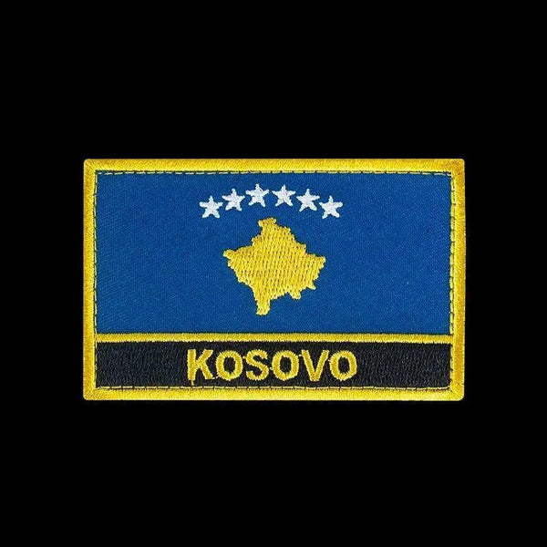 Country Flag Patch Collection - Hook & Loop Patches