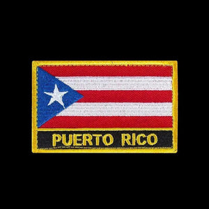 Country Flag Patch Collection - Hook & Loop Patches