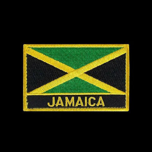 Country Flag Patch Collection - Hook & Loop Patches
