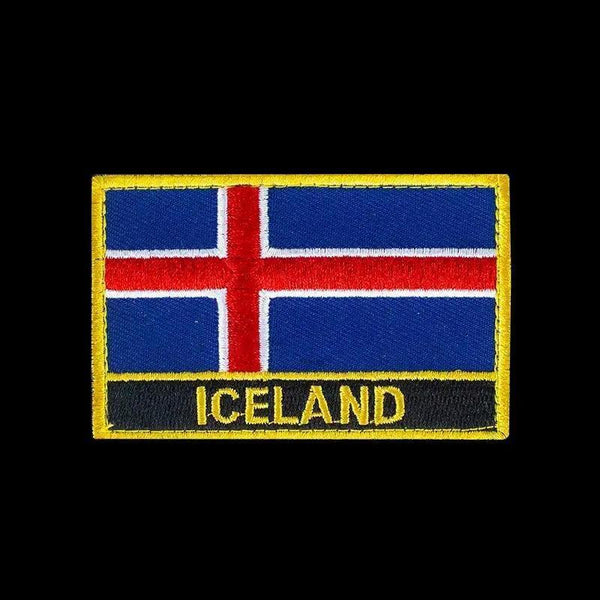 Country Flag Patch Collection - Hook & Loop Patches