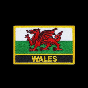 Country Flag Patch Collection - Hook & Loop Patches