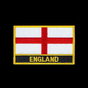Country Flag Patch Collection - Hook & Loop Patches