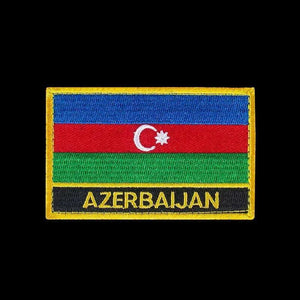 Country Flag Patch Collection - Hook & Loop Patches