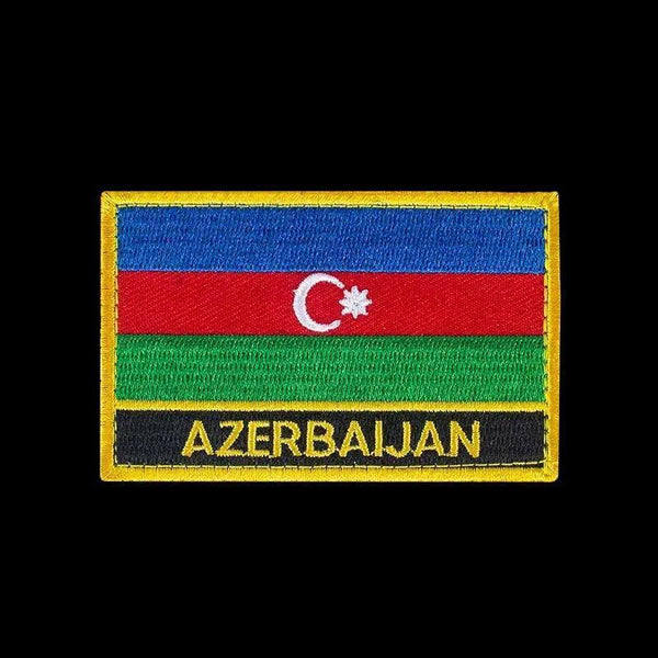 Country Flag Patch Collection - Hook & Loop Patches