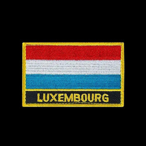 Country Flag Patch Collection - Hook & Loop Patches