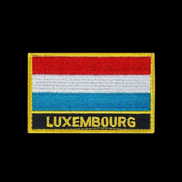 Country Flag Patch Collection - Hook & Loop Patches