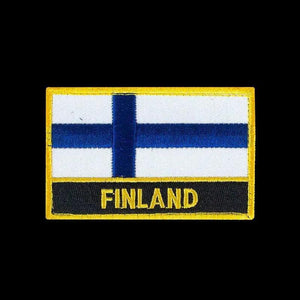 Country Flag Patch Collection - Hook & Loop Patches