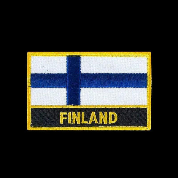 Country Flag Patch Collection - Hook & Loop Patches