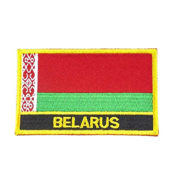 Country Flag Patch Collection - Sew On/Iron On Patches