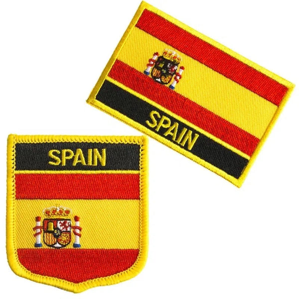 Country Flag Patch Collection - Sew On/Iron On Patches