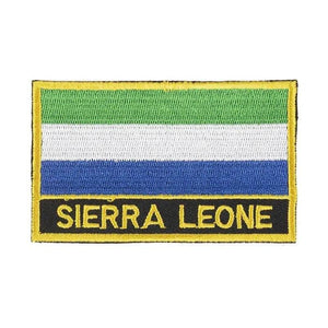 Country Flag Patch Collection - Sew On/Iron On Patches