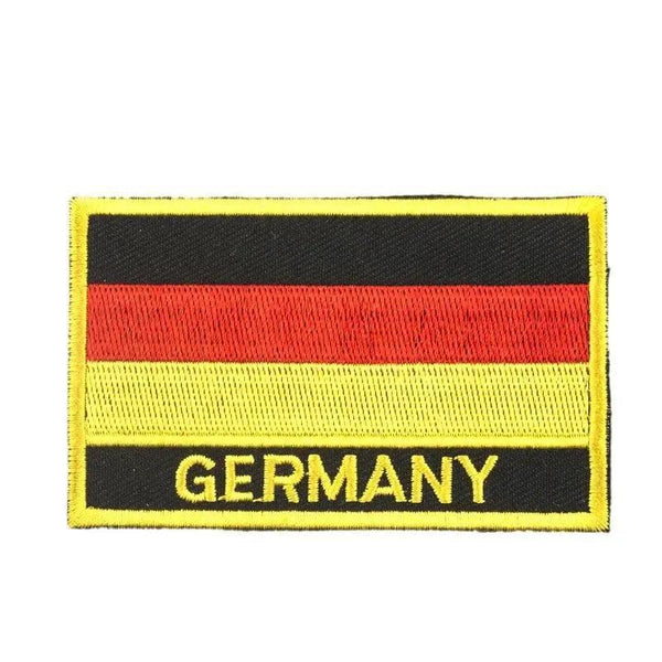 Country Flag Patch Collection - Sew On/Iron On Patches