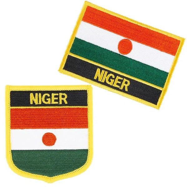 Country Flag Patch Collection - Sew On/Iron On Patches