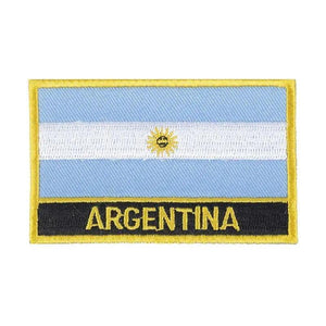 Country Flag Patch Collection - Sew On/Iron On Patches