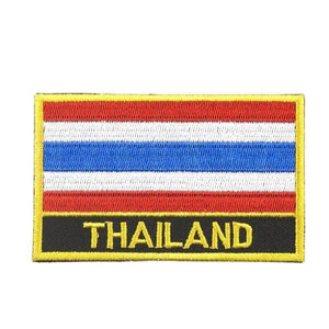 Country Flag Patch Collection - Sew On/Iron On Patches