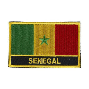 Country Flag Patch Collection - Sew On/Iron On Patches