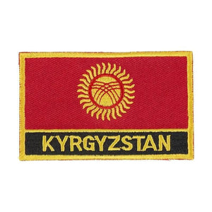 Country Flag Patch Collection - Sew On/Iron On Patches