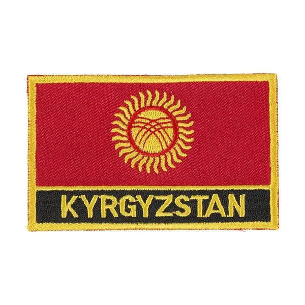 Country Flag Patch Collection - Sew On/Iron On Patches