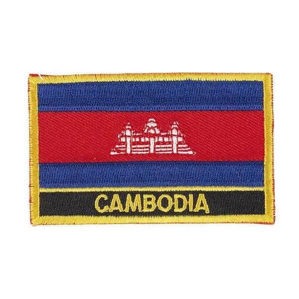 Country Flag Patch Collection - Sew On/Iron On Patches